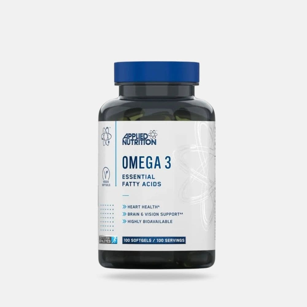 Applied Nutrition Omega-3 Fish Oil 1000 mg Softgels - 100 Count