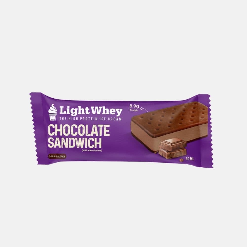 LightWhey Chocolate Protein Ice Cream Sandwich - 90 ml