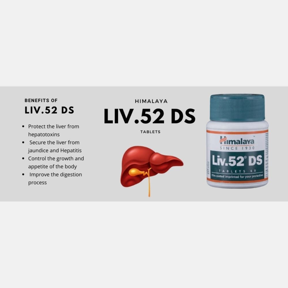 LIV-52 DS Herbal Liver Support - 90 Tablets 2