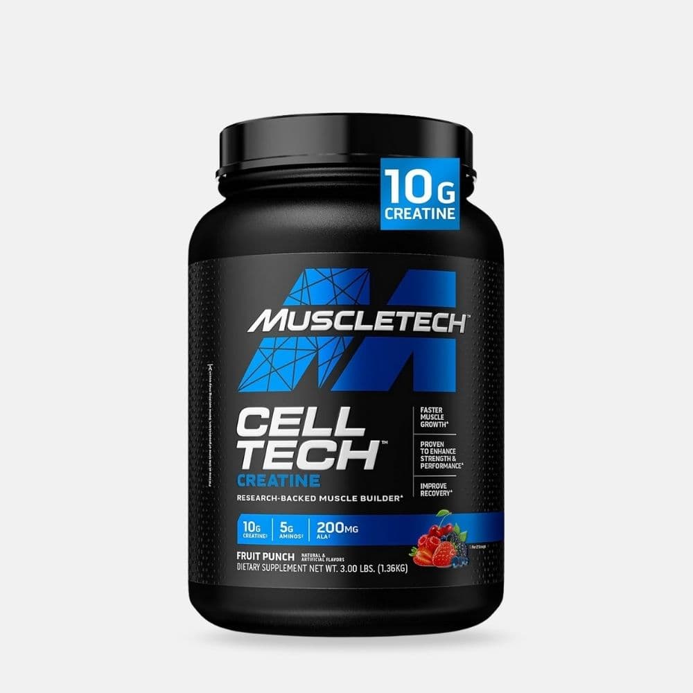MuscleTech Cell-Tech Creatine Powder - Fruit Punch Flavor (1.4kg)