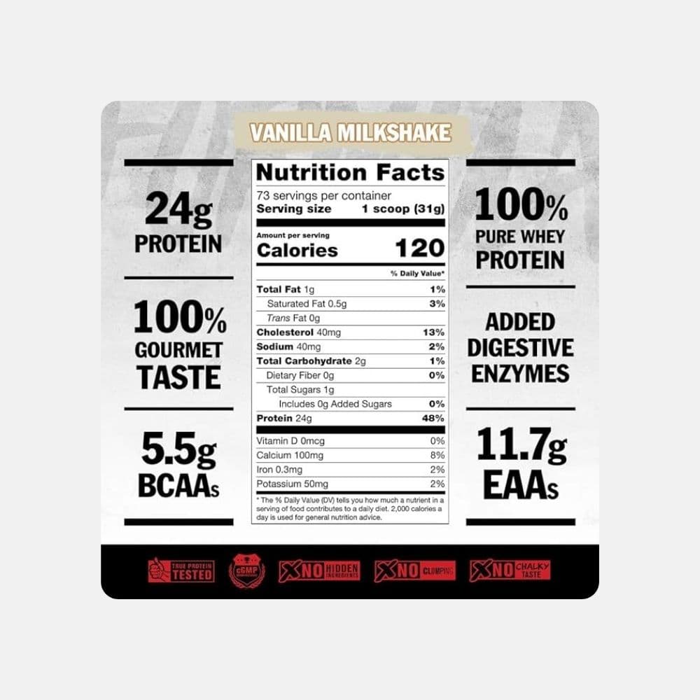 Mutant PRO Vanilla Milkshake Protein Powder 2.27 kg 6