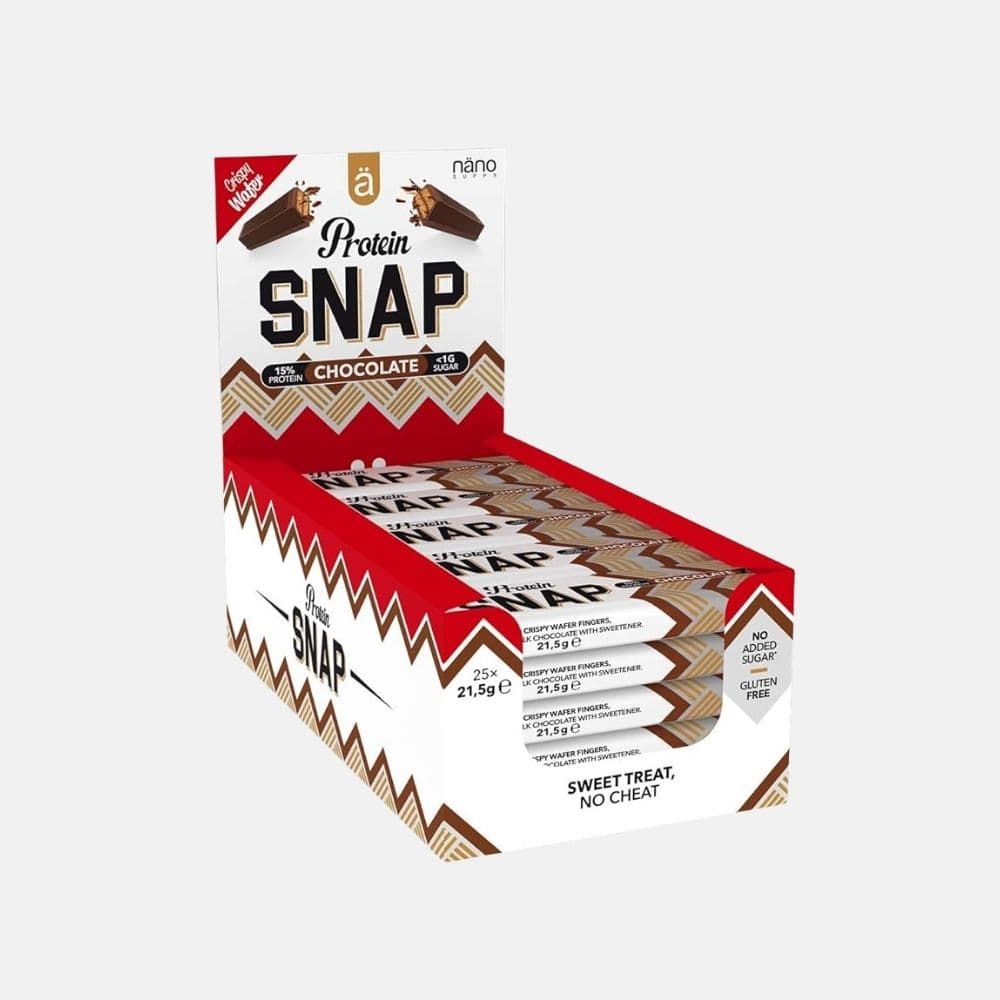 Nano Supps SNAP Chocolate Wafer Bar - Gluten-Free Snack 3