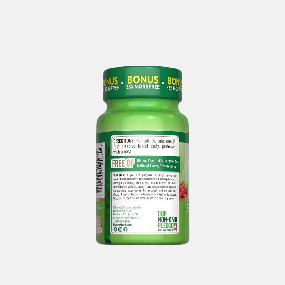 Nature’s Truth Biotin 10,000 mcg for Healthy Hair 2