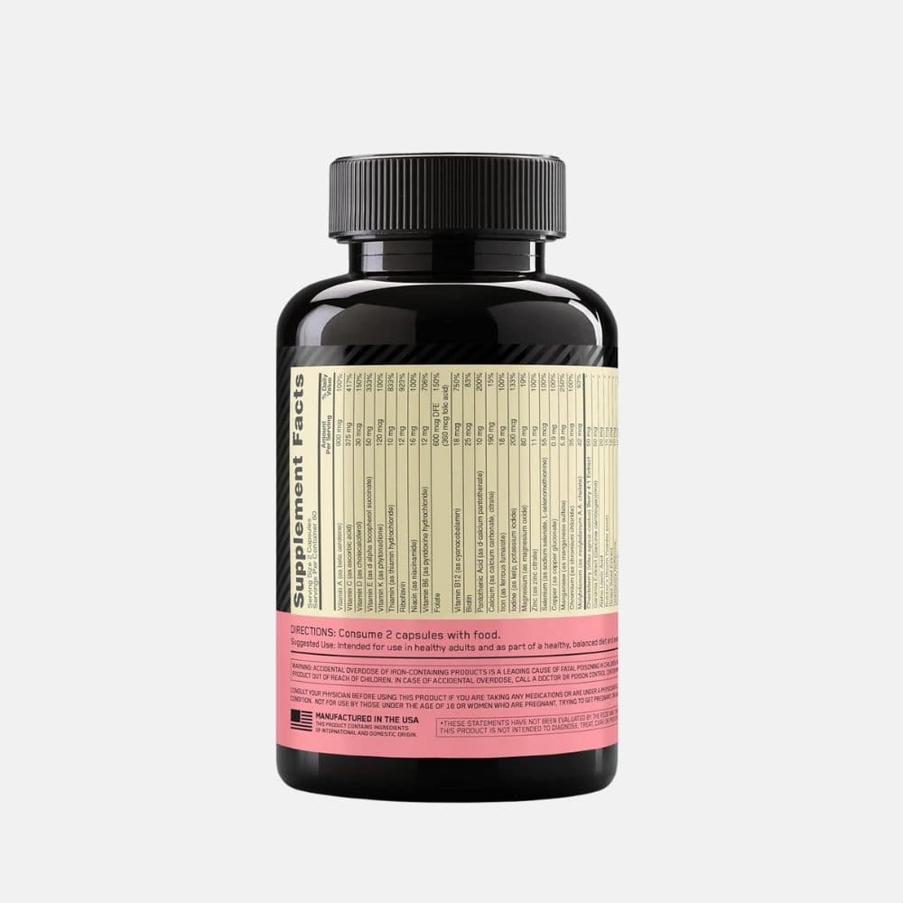 Optimum Nutrition Opti-Women Multivitamin Capsules (60 Count) 2