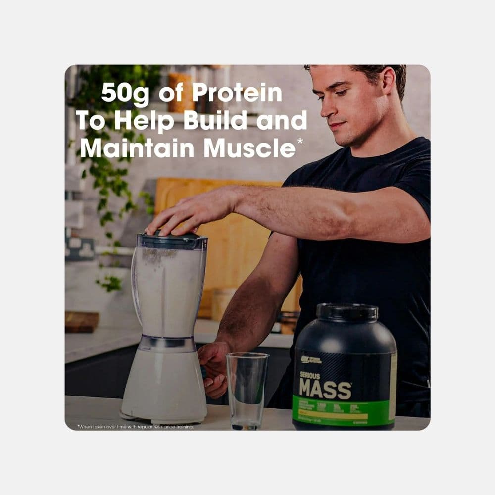 Optimum Nutrition Serious Mass Gainer Powder - 2.72 kg 3