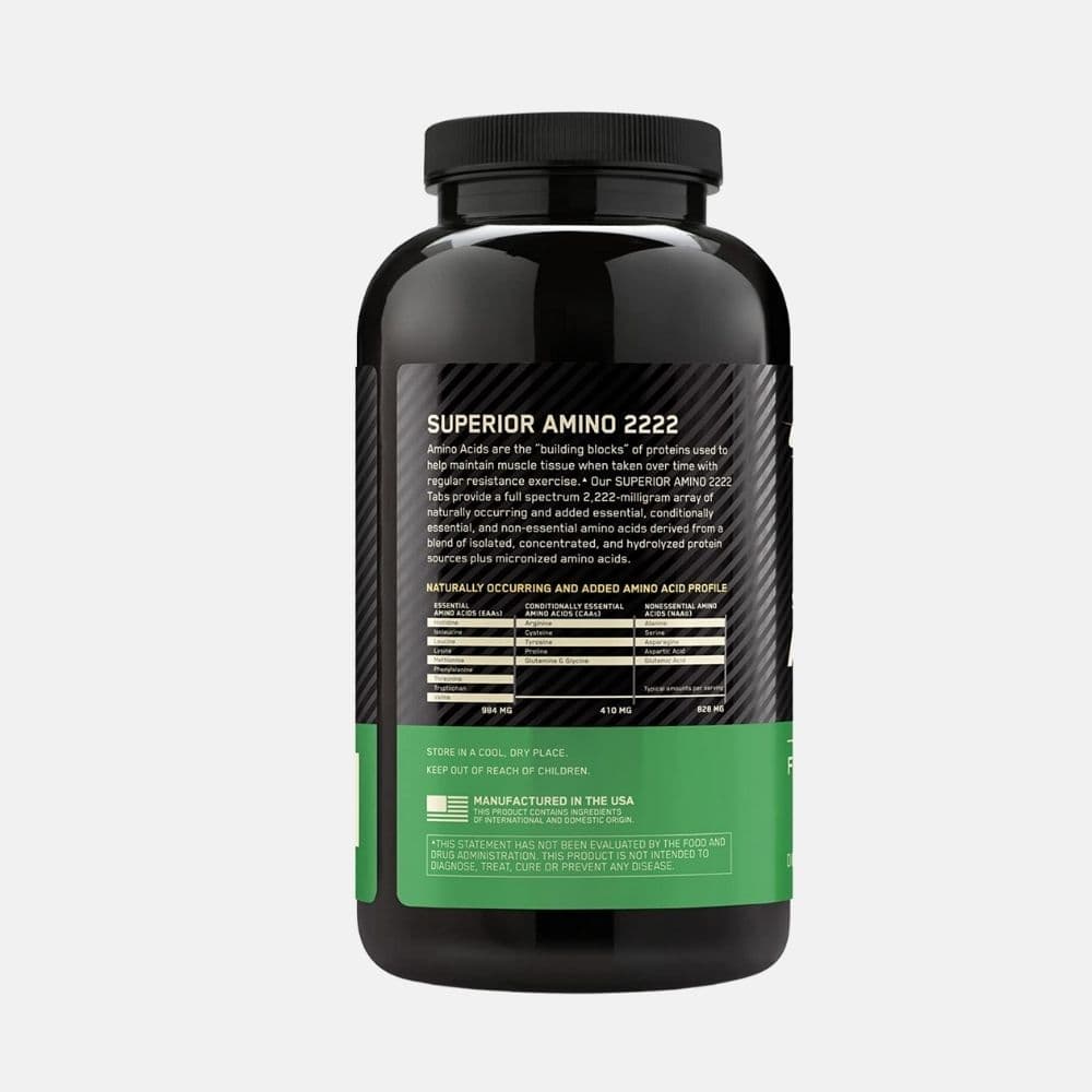 ON Superior Amino 2222 - Amino Acid Support Supplement 3
