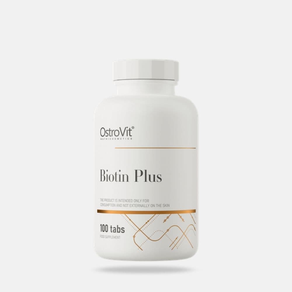 OstroVit Biotin Plus Tablets - 100 Count for Healthy Hair & Skin