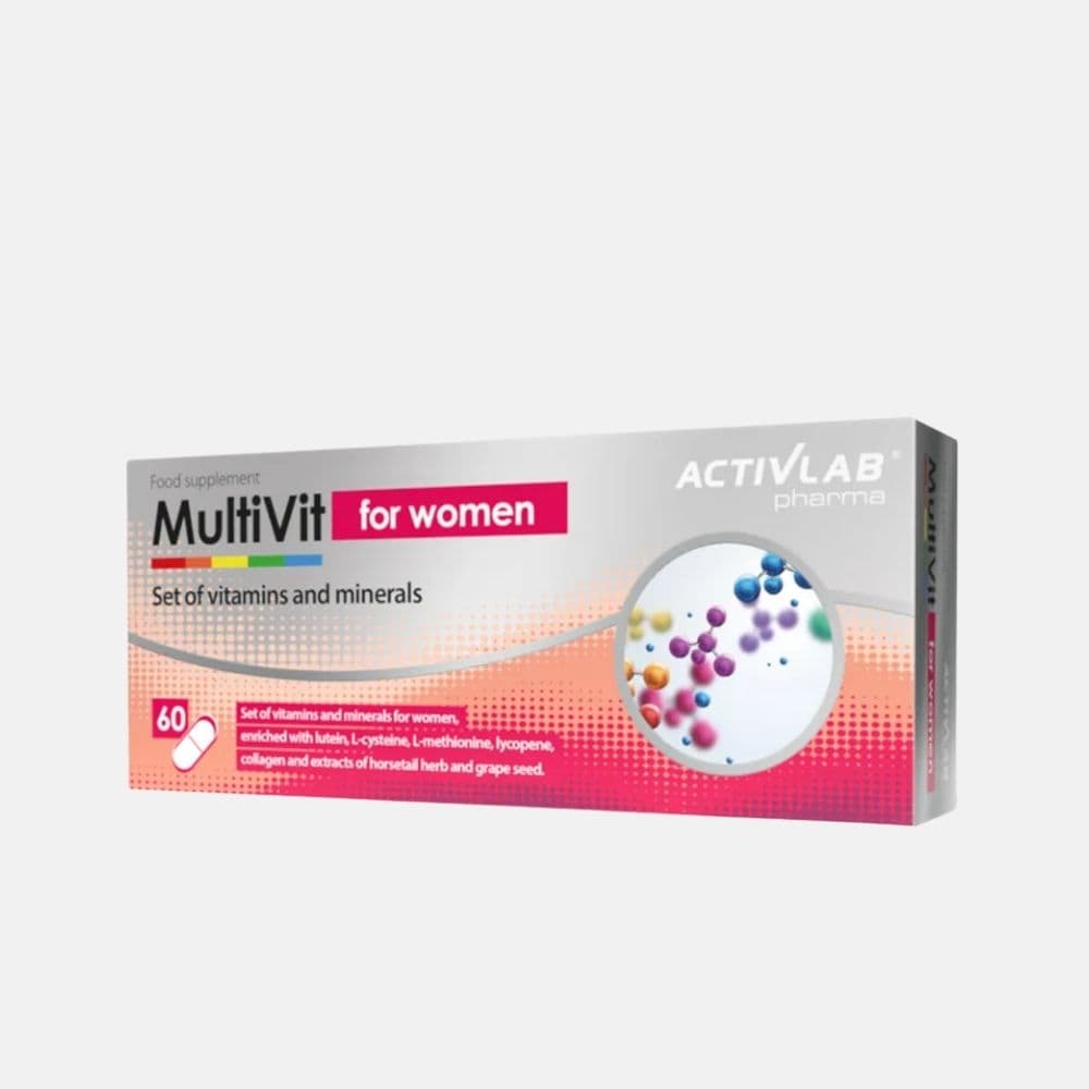 Paxas MultiVit Women Multivitamin Tablets - 60 Count