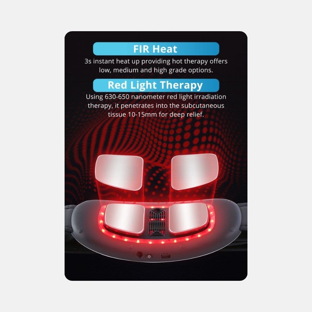 QUTEK MagiCure Intelligent Waist Massager with Heat and Pulse 2