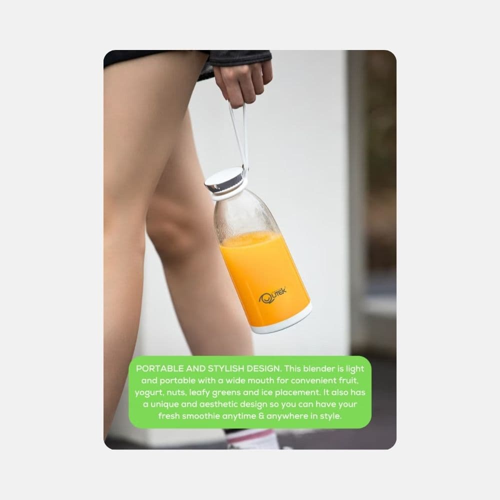 QUTEK Compact Fruit Blender FreshBlend 500 ml 6