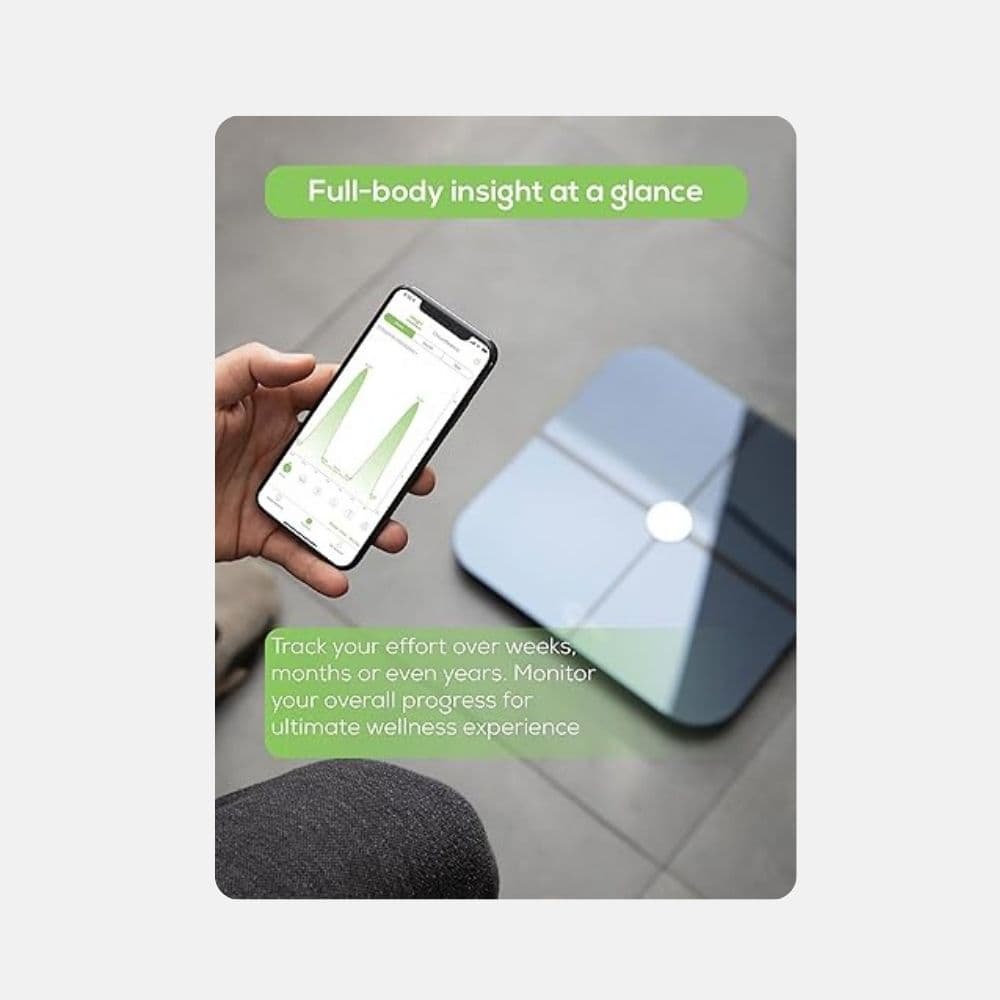 QUTEK STEPS Smart Body Composition Scale - Black 4