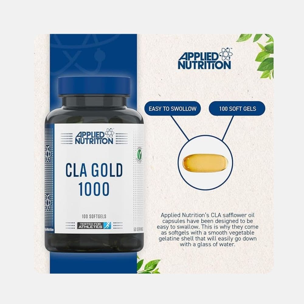 Applied Nutrition CLA Gold 1000 Softgels - 100 Count 4
