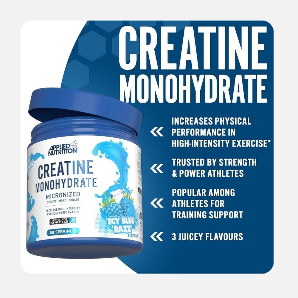 Applied Nutrition Micronized Creatine Monohydrate Powder 250g 3