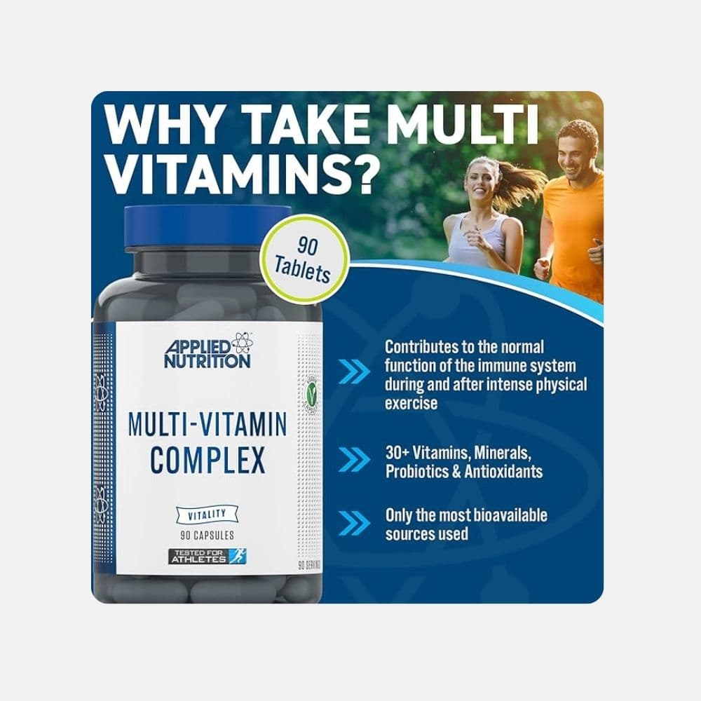 Applied Nutrition Multi-Vitamin Complex - 90 Veggie Capsules 5