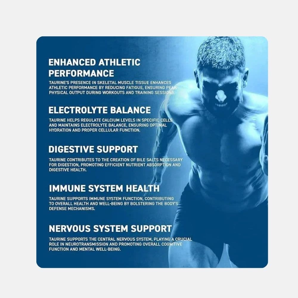 Applied Nutrition Taurine Powder - Vegan Friendly (200g) 4