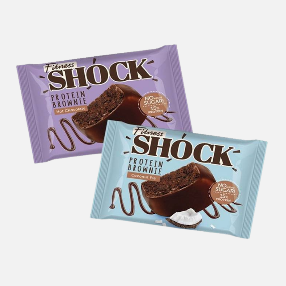 Protein-Rich Fitness Shock Brownie (50g) 9