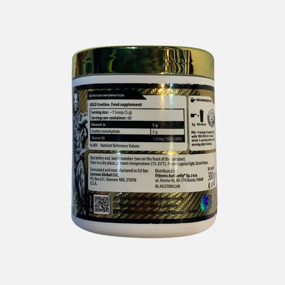 Kevin Levrone Creatine Monohydrate Powder with Vitamin B6 - 300g/500g 2