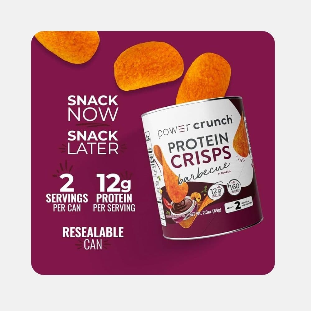 Power Crunch Protein Crisps - Delicious Air-Popped Snack 2