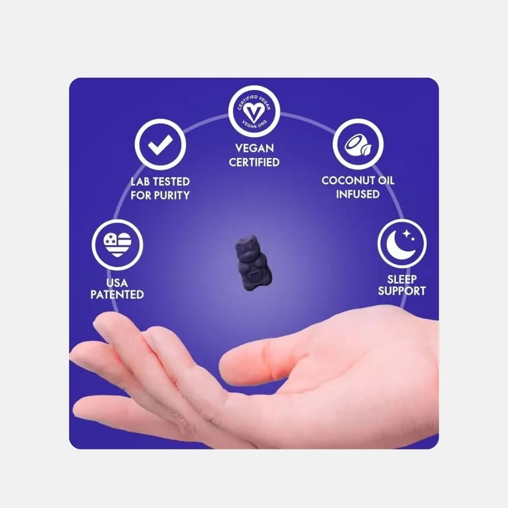 SugarBearPRO Sleep Gummies with Melatonin & Botanicals (62 Count) 3