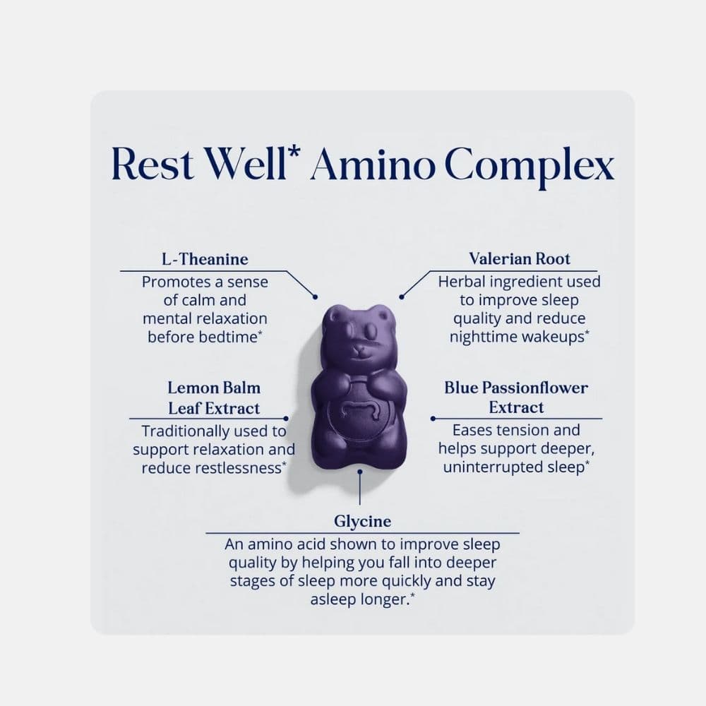 SugarBearPRO Sleep Gummies with Melatonin & Botanicals (62 Count) 5