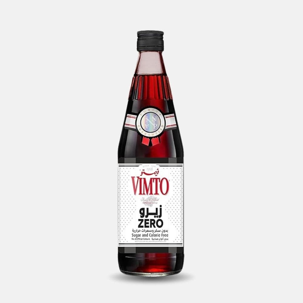 Vimto Zero Sugar Fruit Cordial 710ml - Refreshing Beverage