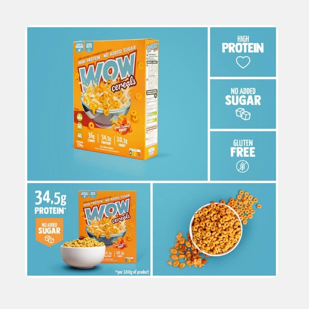 Plant-Based High-Protein Breakfast Cereal - 250g 4