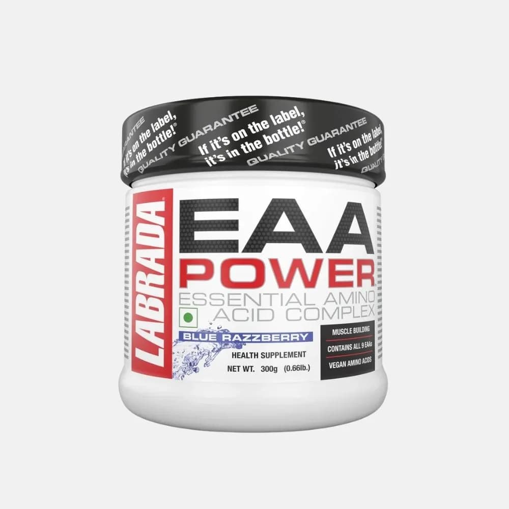 Labrada EAA Power Blue Razzberry 300g - Vegan Amino Acids
