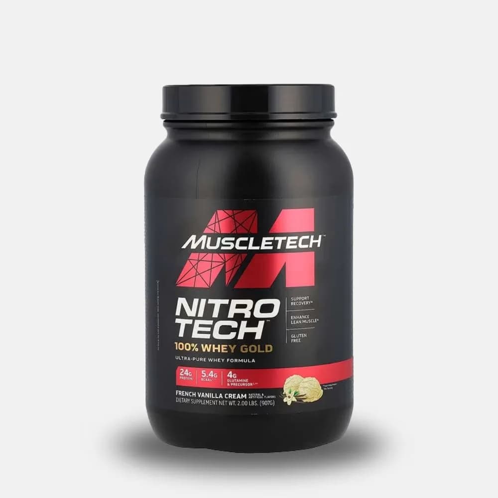 Muscletech Nitro-Tech Whey Gold French Vanilla Cream - 2 lb
